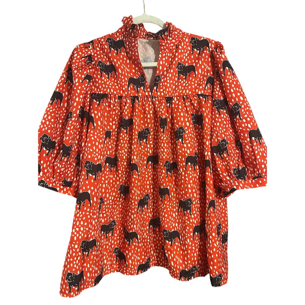 Michelle McDowell Georgia Bulldog Blouse
